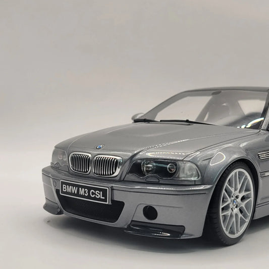 118OttoMobileBMWE46M3CSLSilverGreyMetallic_4 - Car Dynamics