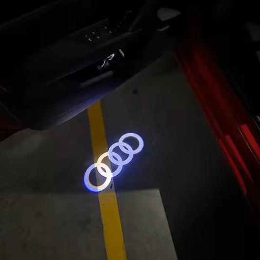 4 Rings LED Puddle Lights Plug and Play | For Audi Models | Forge MK2