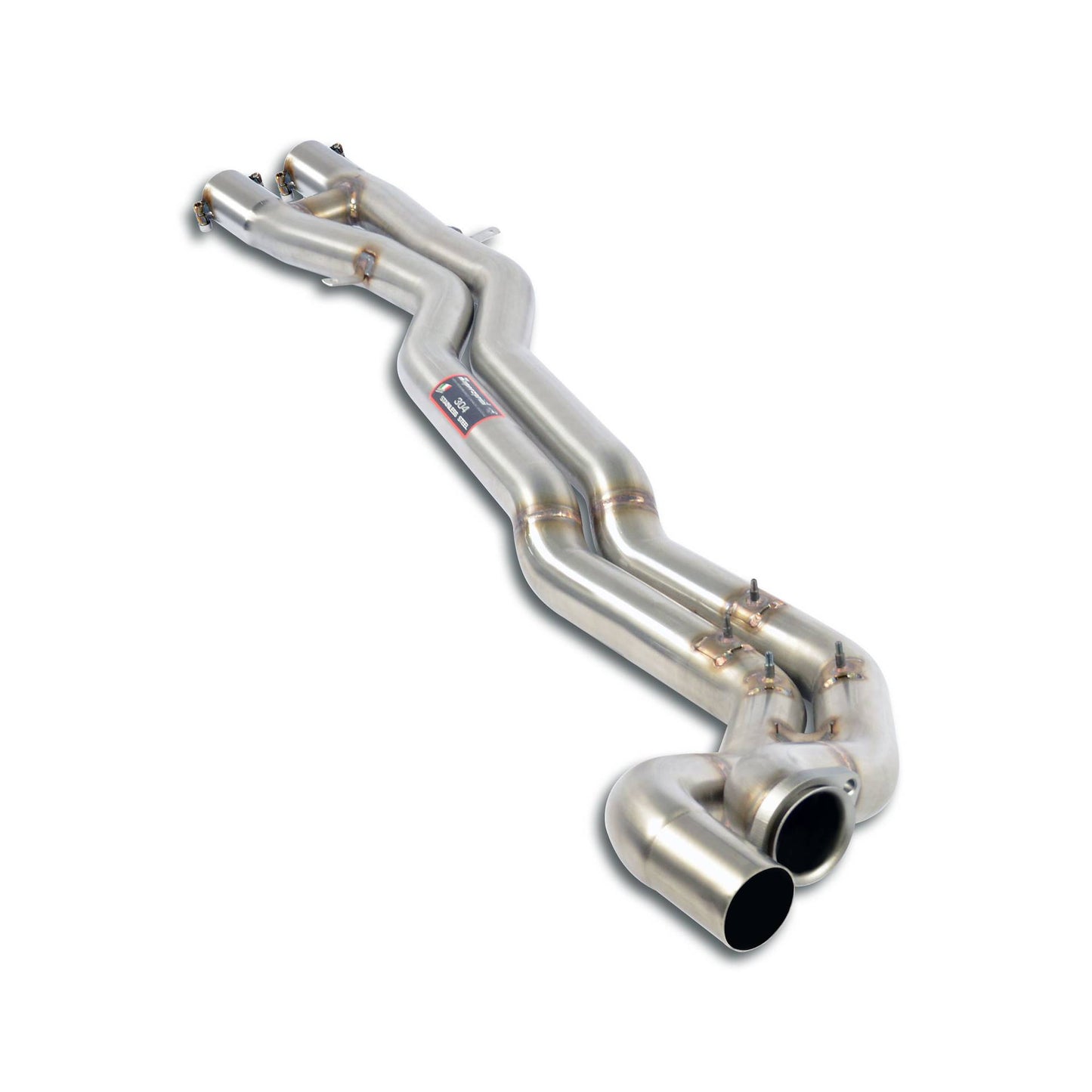 BMW E46 M3 GTR "Strassenversion" (For S62 5.0L V8 engine conversion) - Centre pipe Right - Left + "H-Pipe"