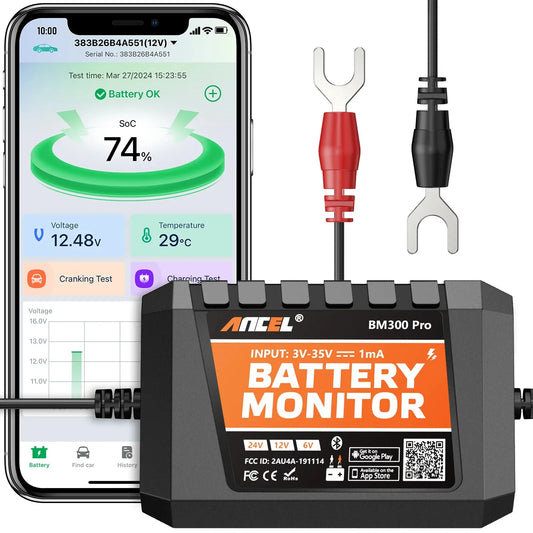 ANCELBM300Pro6V12V24VBatteryTester_1 - Car Dynamics