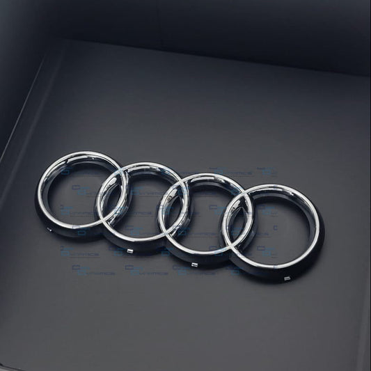 Audi 4 Ring Badge | Chrome Edition