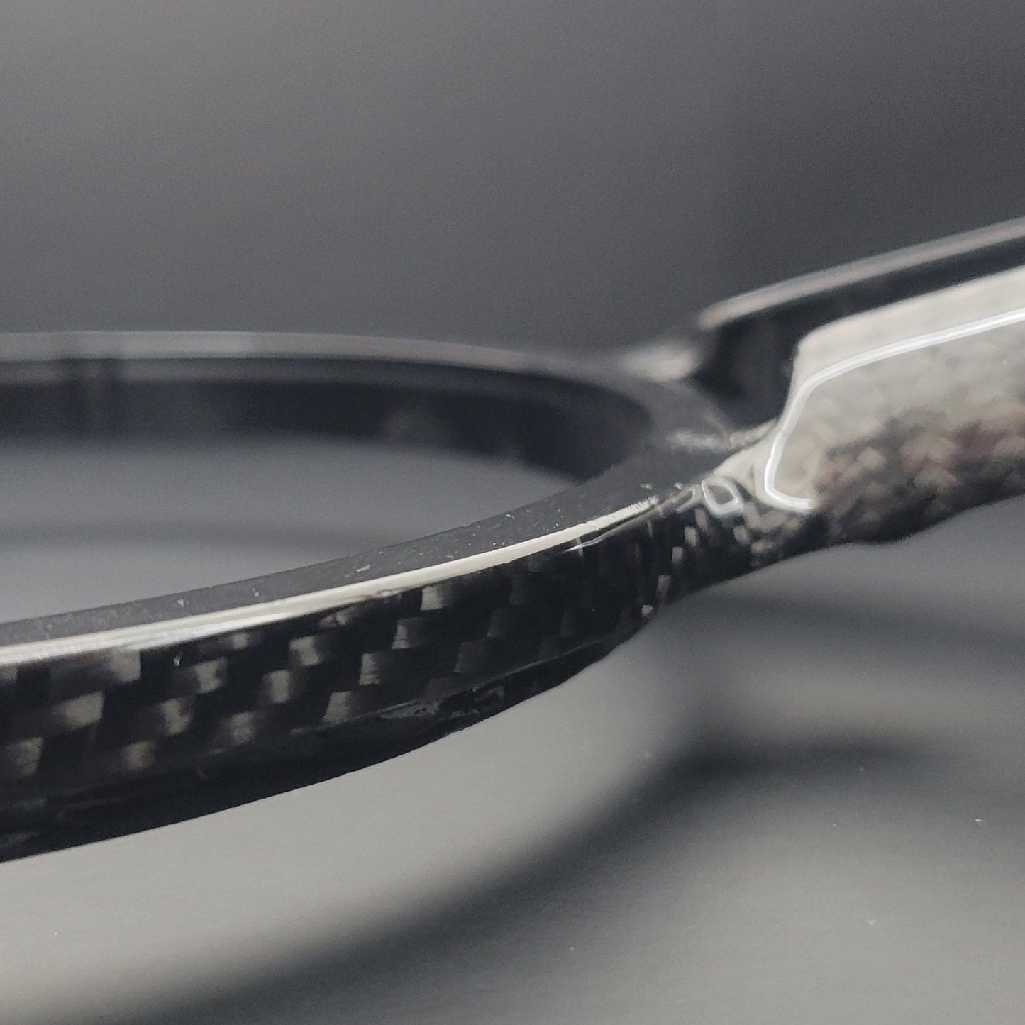 Audi R8 Carbon Fibre Steering Wheel Trim | GEN 1