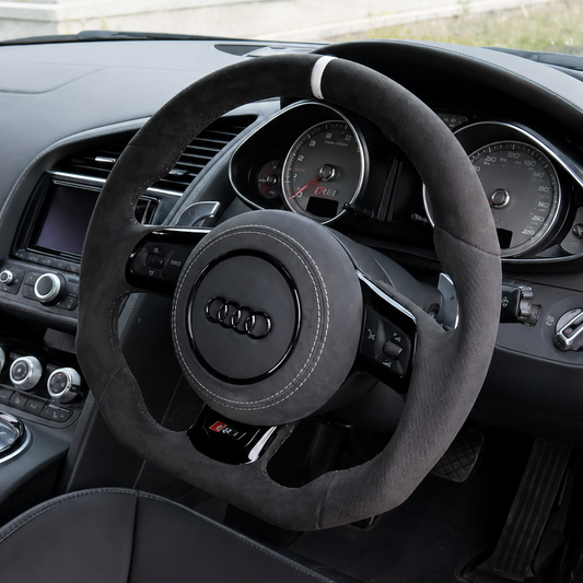 Audi R8 GEN 1 Alcantara Steering Wheel | Mythos Black Edition