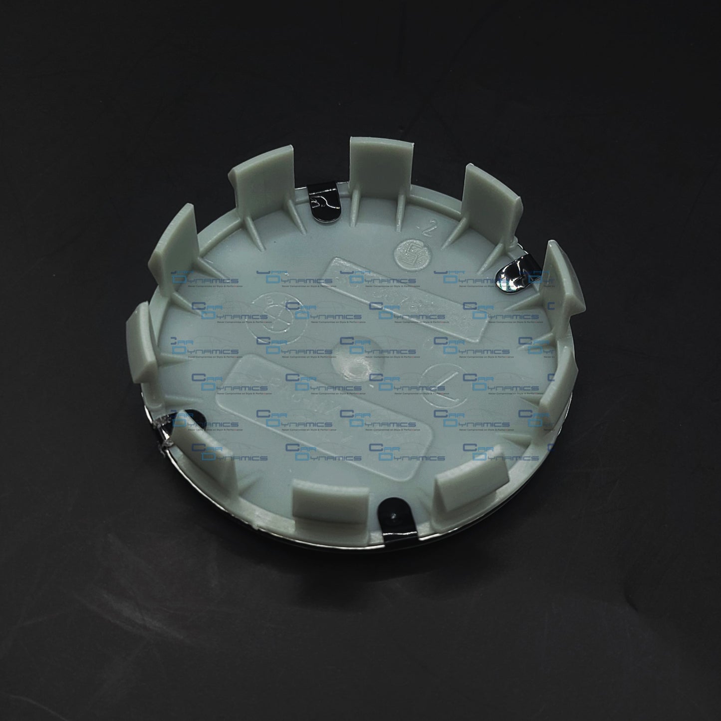 68mm Blue & White Wheel Centre Caps | Compatible With Selected BMW Models
