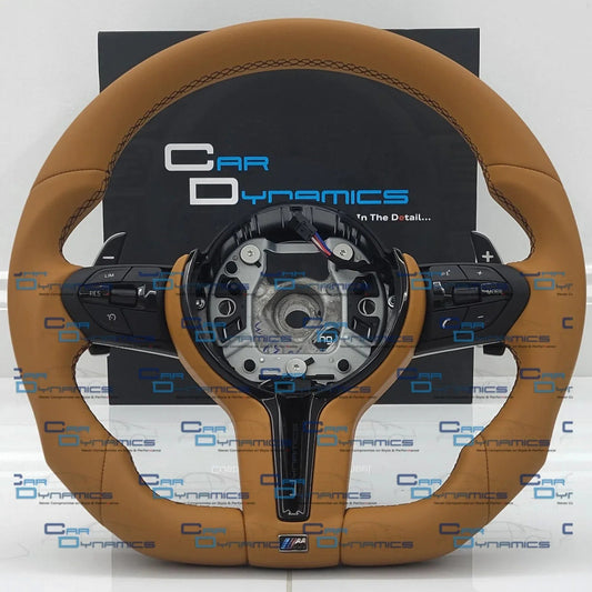 BMWCaramelLeatherSteeringWheelFlatBottomIndividualCaramelEditionF-SeriescARdYNAMICS_6 - Car Dynamics