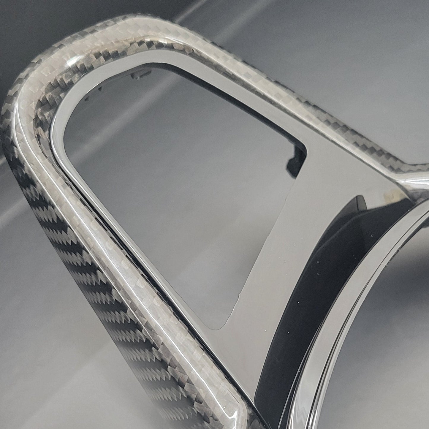 BMW Carbon Fibre Steering Wheel Trim | CS Edition