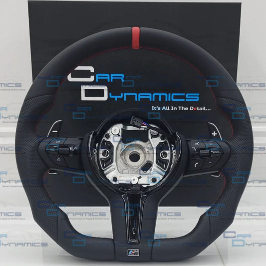 BMWCustomLeatherSteeringWheelFlatBottomM-TechRedlineKlassikEditionMSport_7 - Car Dynamics