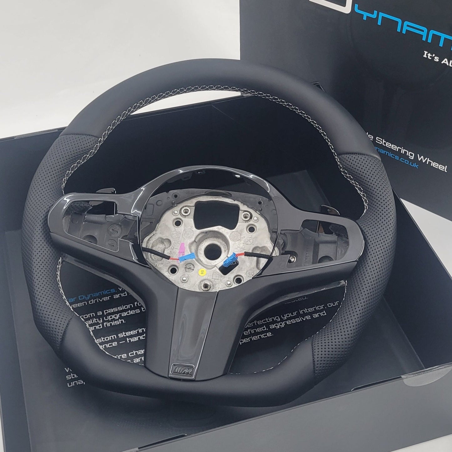 BMW G-Series Leather Steering Wheel | Kith Edition