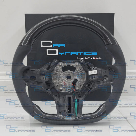 BMWSteeringWheelCarbonFibre_AlcantaraCoreFlatBottomF_G-SeriesEditionG20G30G80G82G02F40CarDynamics_8 - Car Dynamics