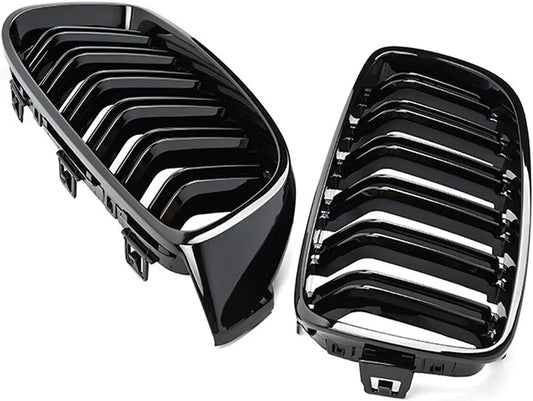 BMW F32 F33 F36 4 Series / M4 Gloss Black Front Grille