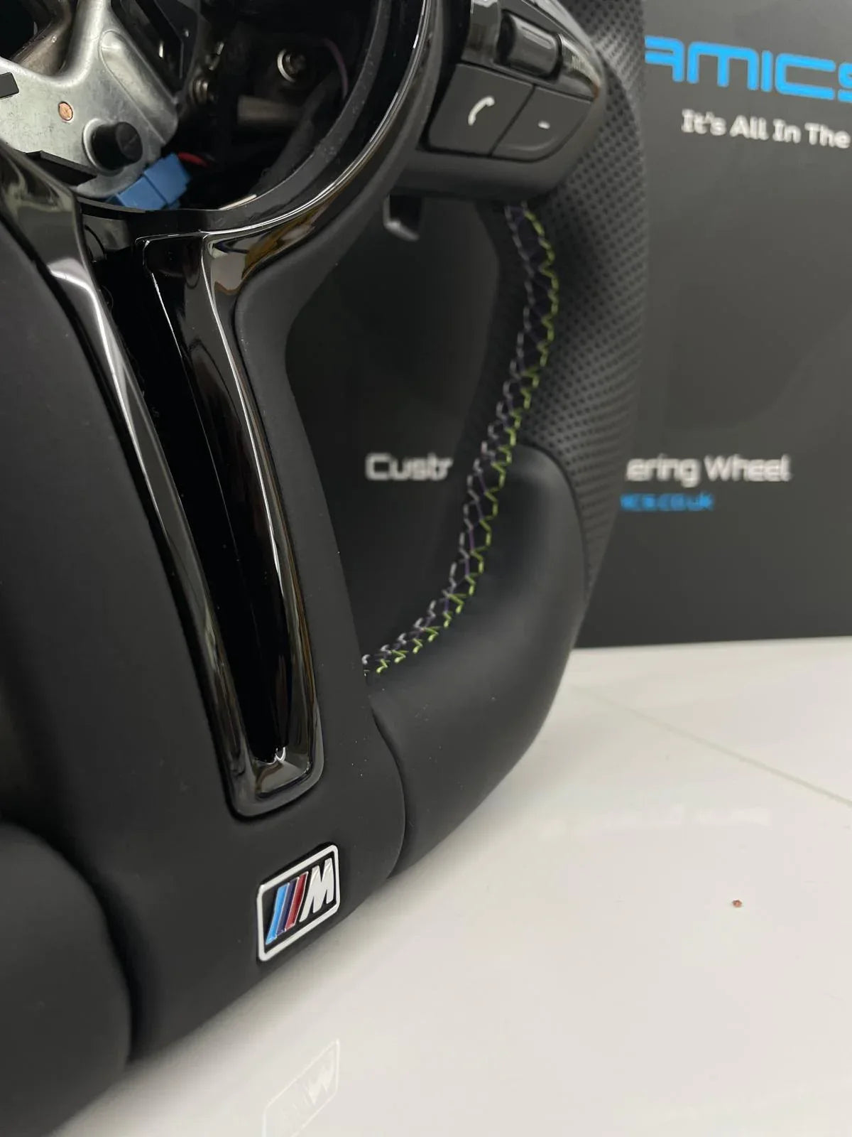 BMW_M_Performance_Amethyst_Green_Edition_Flat_Bottom_Steering_Wheel_F-Series_Joker_19 - Car Dynamics