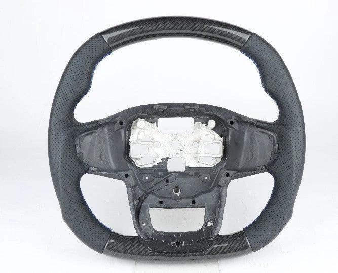 FordTransitCustomSteeringWheelMK8CarbonFibreLeatherCoreCARDYNAMICS_1 - Car Dynamics