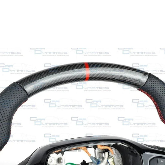 FordTransitCustomSteeringWheelMK8CarbonFibreLeatherCoreCARDYNAMICS_4 - Car Dynamics