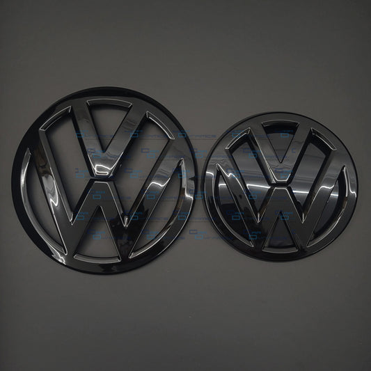 Golf MK7 Gloss Black Front & Rear Emblem | Replacement VW Badge