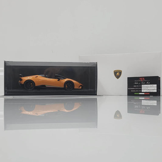 MRCollection118LamborghiniHuracanPerformanteSpyderOrangeCarDynamics_9 - Car Dynamics
