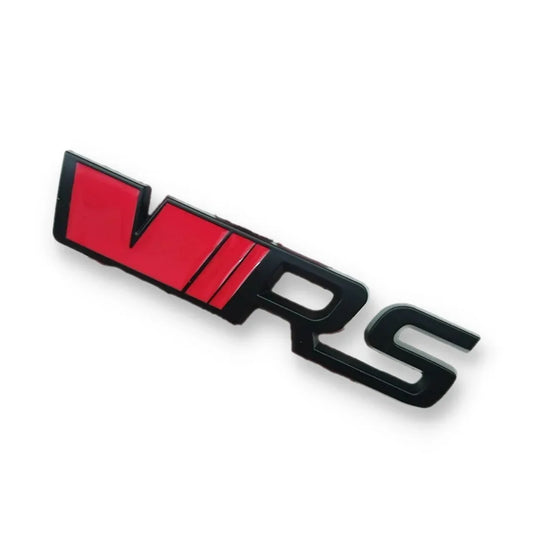 SkodaVRSVelvetRedEditionRearBootReplacementEmblem - Car Dynamics