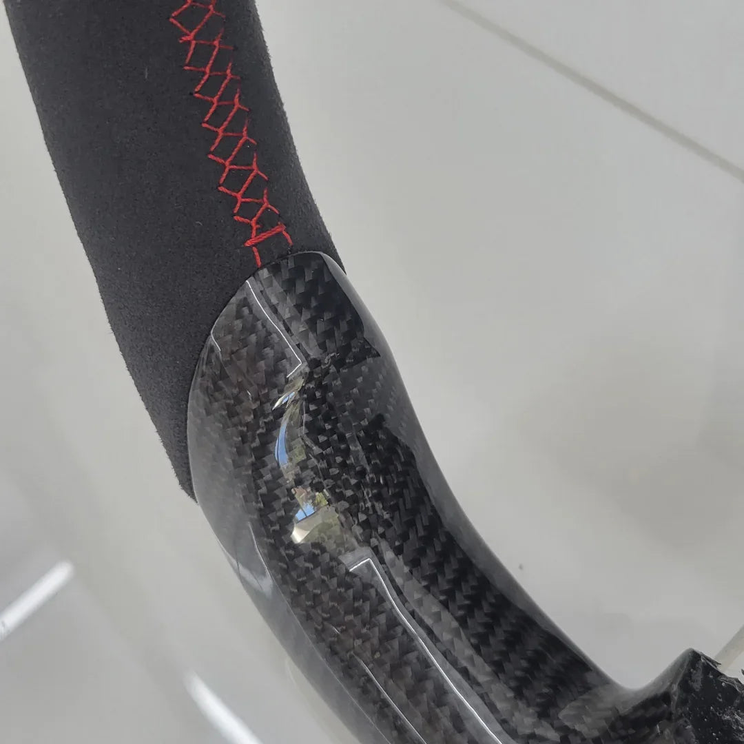 ToyotaGRYarisBespokeCarbonFibreFlatBottomSteeringWheelCarDynamics_6 - Car Dynamics