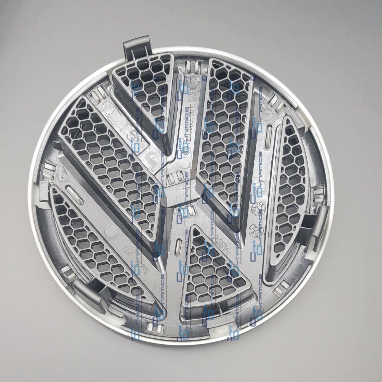 VW Transporter T5 Blacked Out Front & Rear Emblem | Gloss Black Badge 7E0853601CD