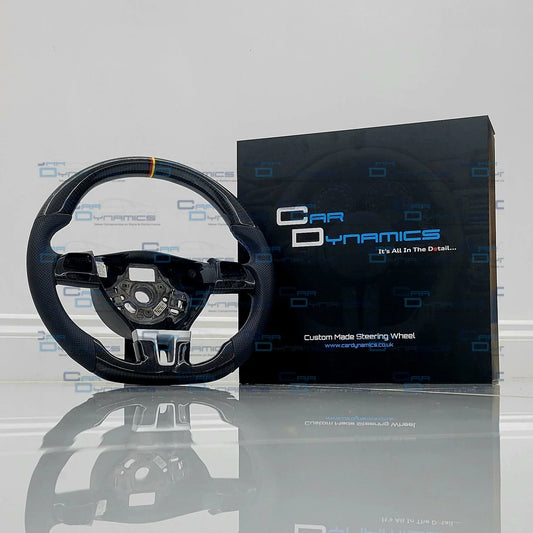 Volkswagen_Custom_Carbon_Fibre_Flat_Bottom_Steering_Wheel_Transporter_T5.1_MK6_Multifunctional_Version_German_Blue_Edition_Car_Dynamics_8 - Car Dynamics