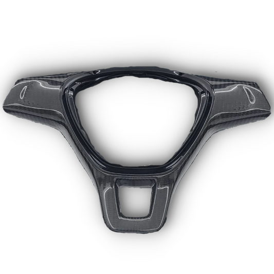 Volkswagen T6 Carbon Fibre Steering Wheel Trim | Transporter , Golf , Amarok