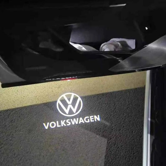 Volkswagen With Text LED Car Door | Puddle Light Kit