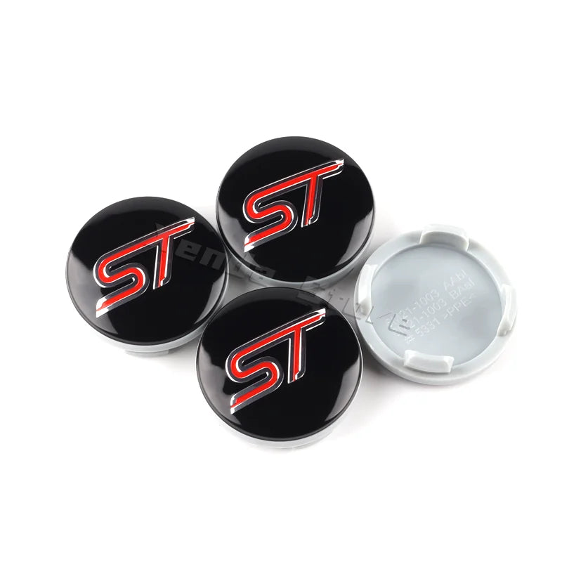 Ford ST Race Red | Wheel Centre Caps