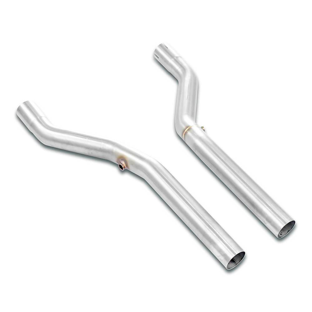 BMW E46 M3 GTR "Strassenversion" (For S62 5.0L V8 engine conversion) - Front pipes kit Right - Left