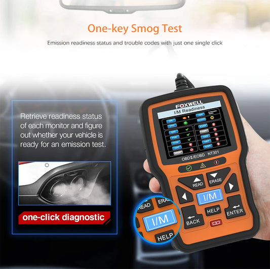 FOXWELL NT301 Car OBD2 EOBD Automotive Scanner image 2