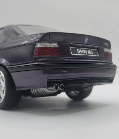 118OttoMobileBMWE36M3SedanDaytonaVioletResinCarModelcardynamics_3 - Car Dynamics 