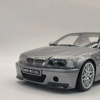 118OttoMobileBMWE46M3CSLSilverGreyMetallic_4 - Car Dynamics 