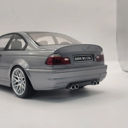 118OttoMobileBMWE46M3CSLSilverGreyMetallic_6 - Car Dynamics 