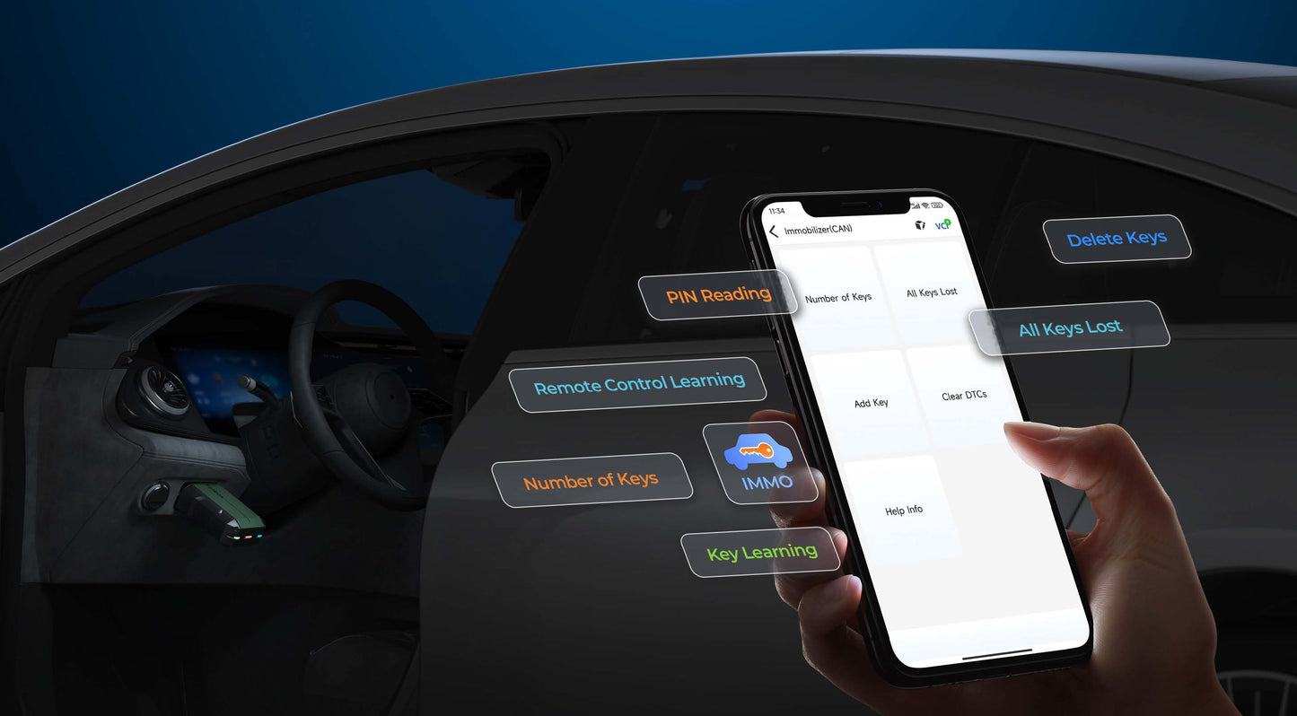 Topdon TopScan Lite Bluetooth OBD2 Scanner – Car Diagnostic Tool for Android IOS image 6