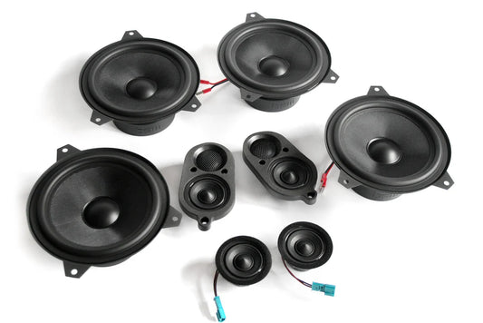 Bavsound Stage One Speaker Upgrade for E46 Coupe with Standard Hi-Fi image 0