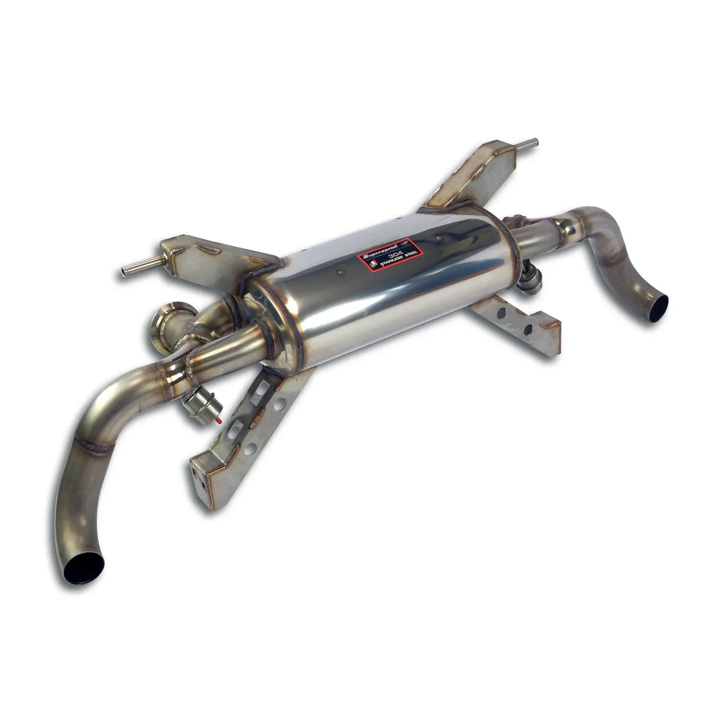 AUDI R8 GT Spyder 5.2i V10 (560 Hp) 2010 -> 2013 | Rear exhaust with valves Right - Left (Deletes the stock, secondary catalytics - fits to the stock endpipes)-14,0 Kg
