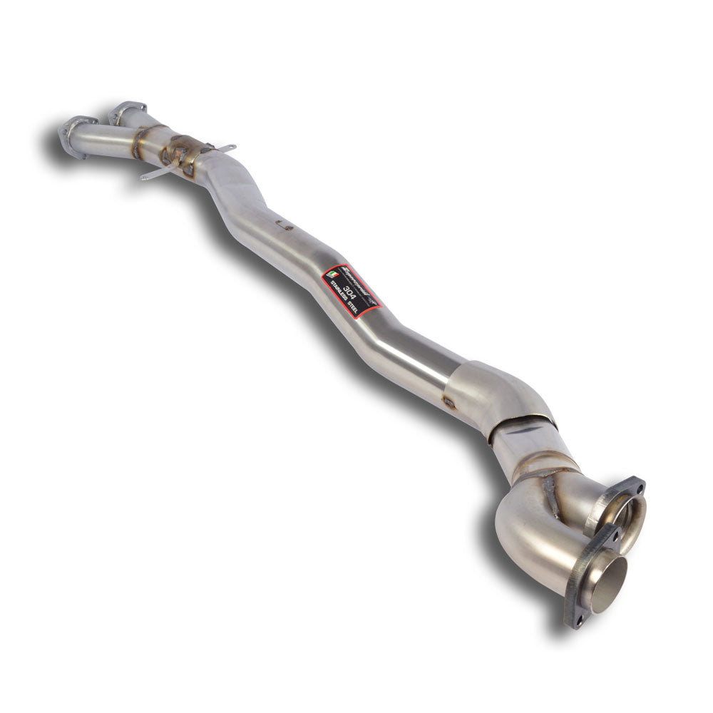 BMW E46 M3 3.2i Coupé/Cabrio (For V10 - S85 engine conversion) - Centre pipe.Replaces OEM centre exhaust.