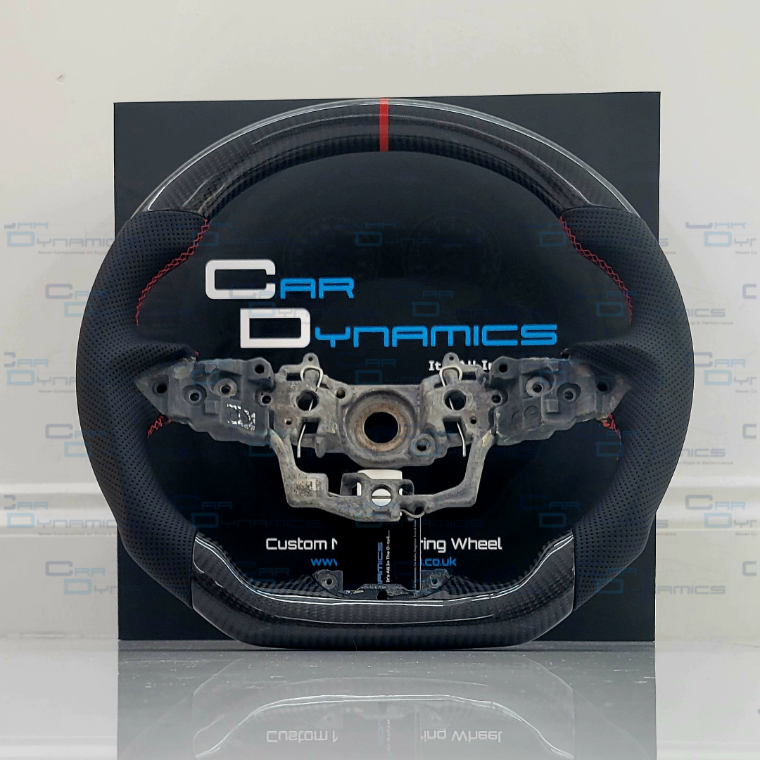 Toyota GR Yaris Sport Custom Carbon Fibre Flat Bottom Steering Wheel
