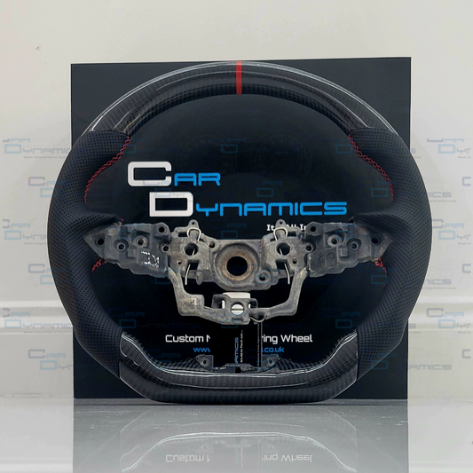 Toyota GR Yaris Sport Custom Carbon Fibre Flat Bottom Steering Wheel