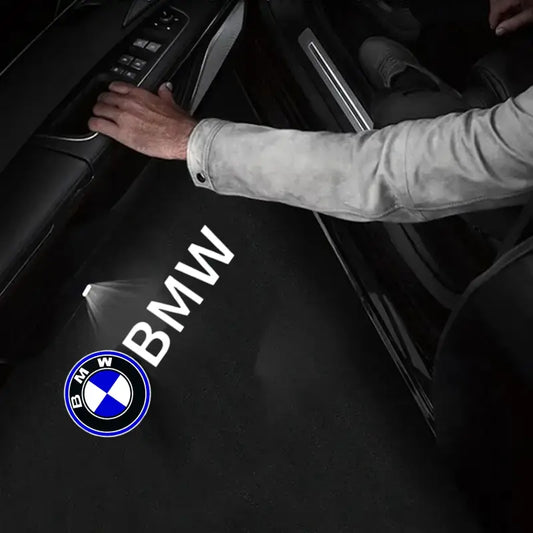 BMW LED Projection Car Door Puddle 2 Lights image 0