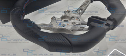 BMW Custom Leather Steering Wheel Flat Bottom M-Tech Core Edition M Sport