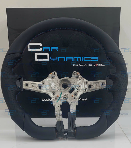 BMW Custom Leather Steering Wheel Flat Bottom M-Tech Core Edition M Sport