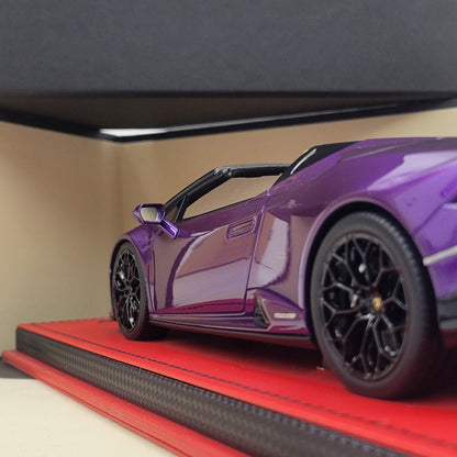 MR Collection 1:18 Lamborghini Huracan EVO Spyder Viola Pasifae | LAMBO037SE2 | Limited Edition 24/25