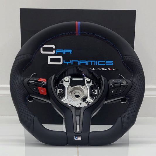 BMW M Performance | M-Tech Matt Carbon Edition | Flat Bottom Steering Wheel  F-Series