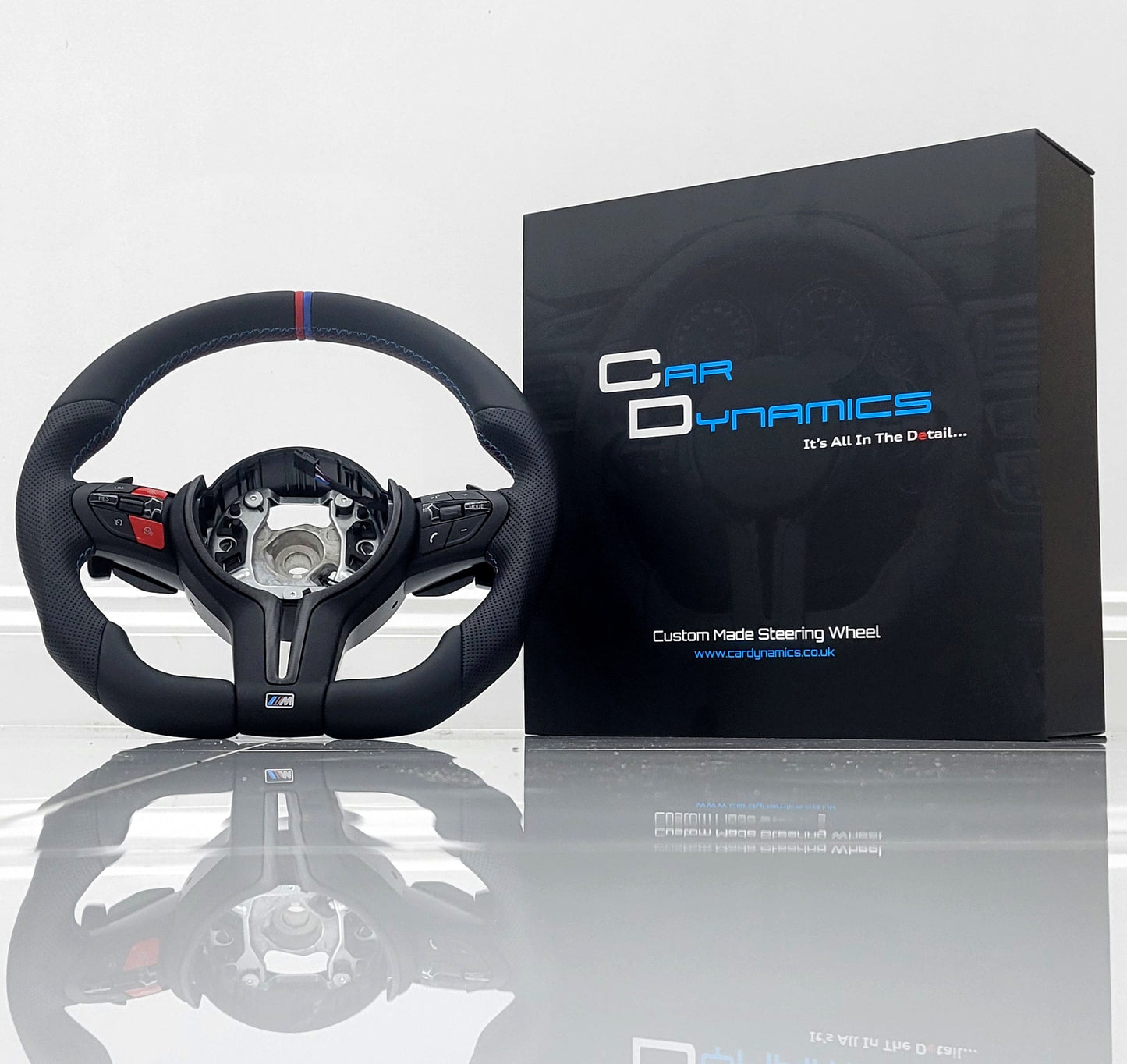BMW M Performance | M-Tech Matt Carbon Edition | Flat Bottom Steering Wheel  F-Series