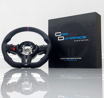 BMW M Performance | M-Tech Matt Carbon Edition | Flat Bottom Steering Wheel  F-Series