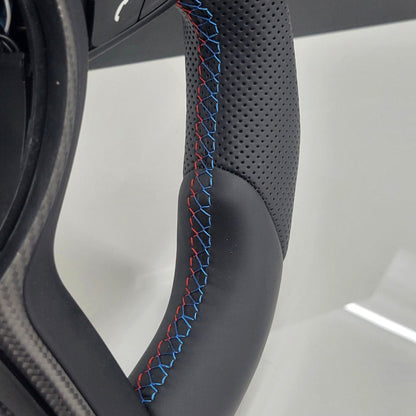 BMW M Performance | M-Tech Matt Carbon Edition | Flat Bottom Steering Wheel  F-Series