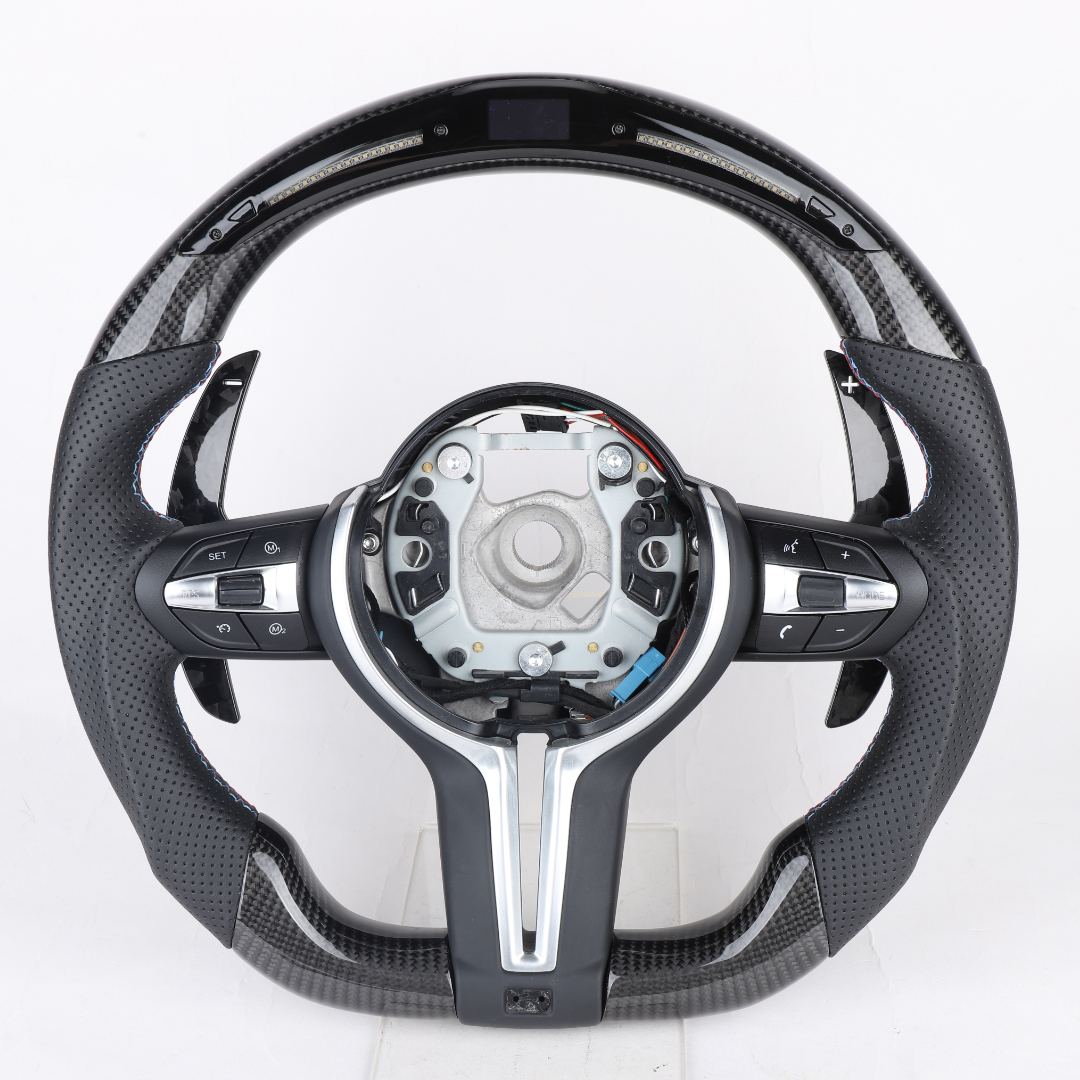 BMW Forged Carbon Fibre Magnetic Paddle Shifters | Project 7 Edition Car Dynamics | F-Series & G-Series