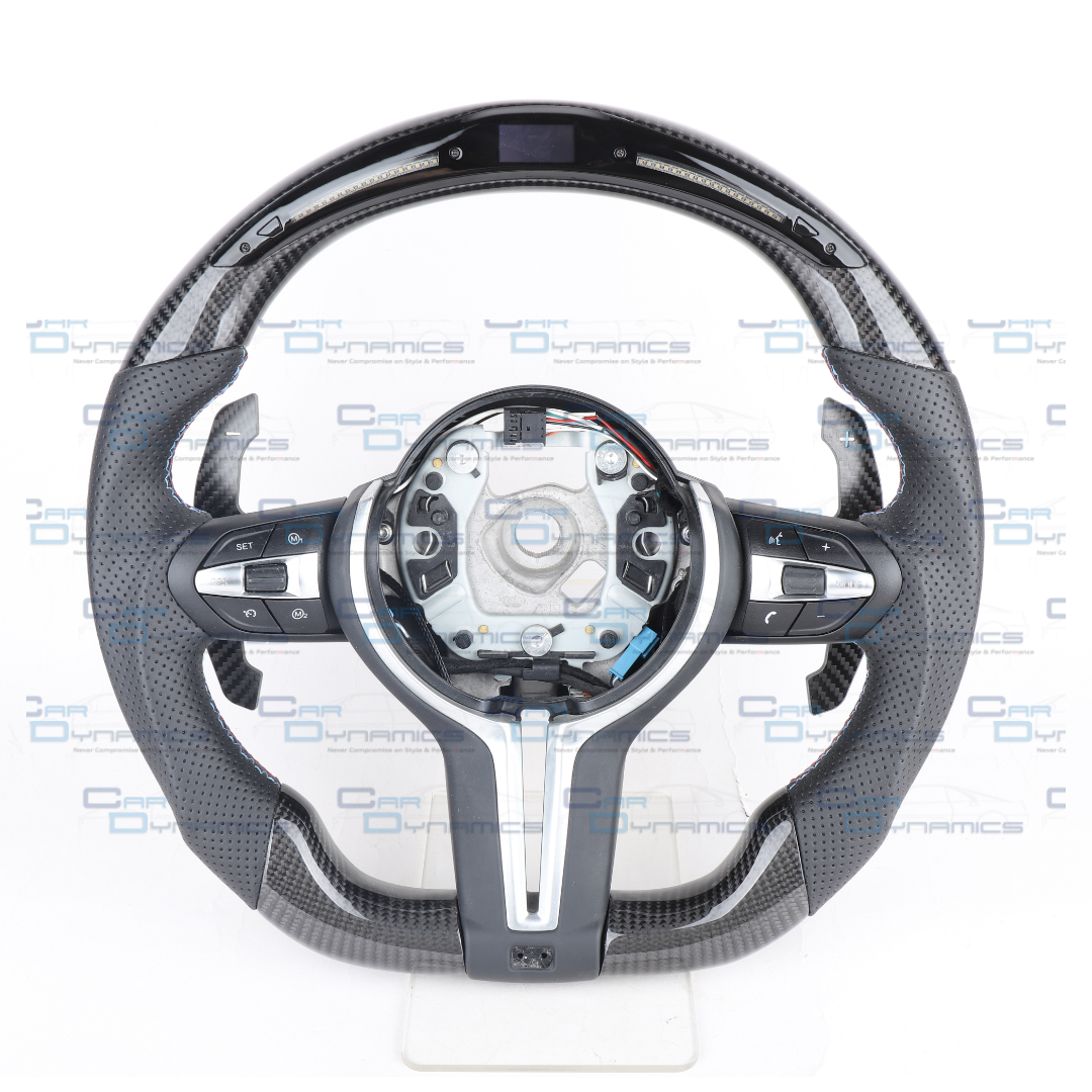 BMW Carbon Fibre Magnetic Paddle Shifters | Project 9 Edition Car Dynamics | F-Series & G-Series