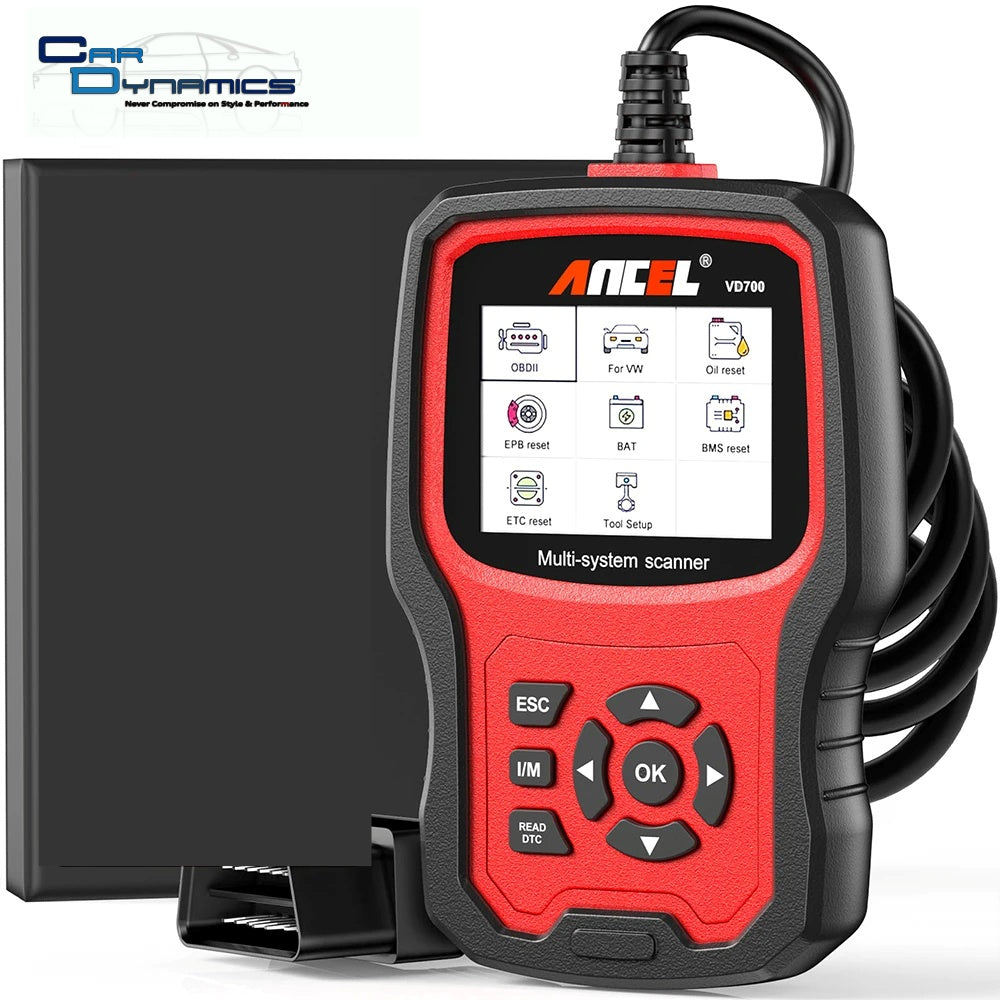 ANCEL VD700 Car OBD2 Scanner Fault Code Reader Diagnostic Tool image 0
