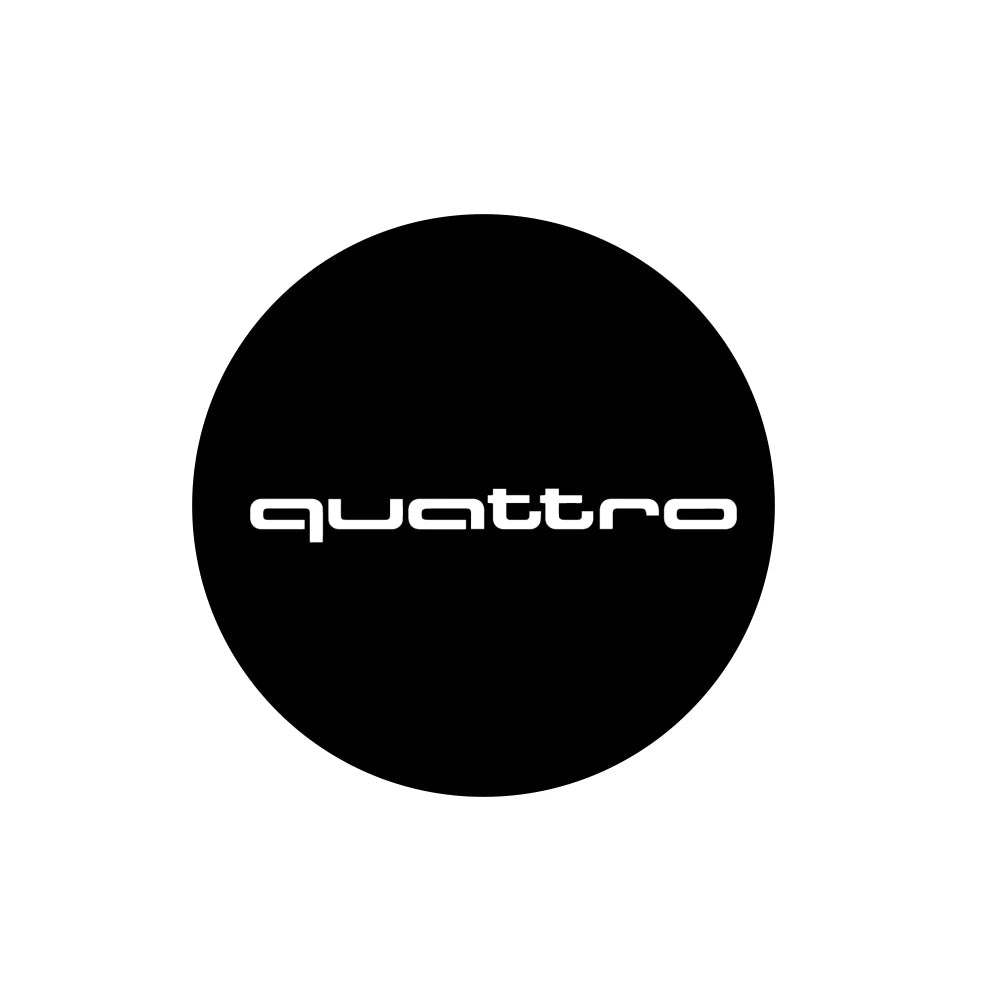 Audi Quattro LED Car Door Projection Puddle 4 Lights image 2