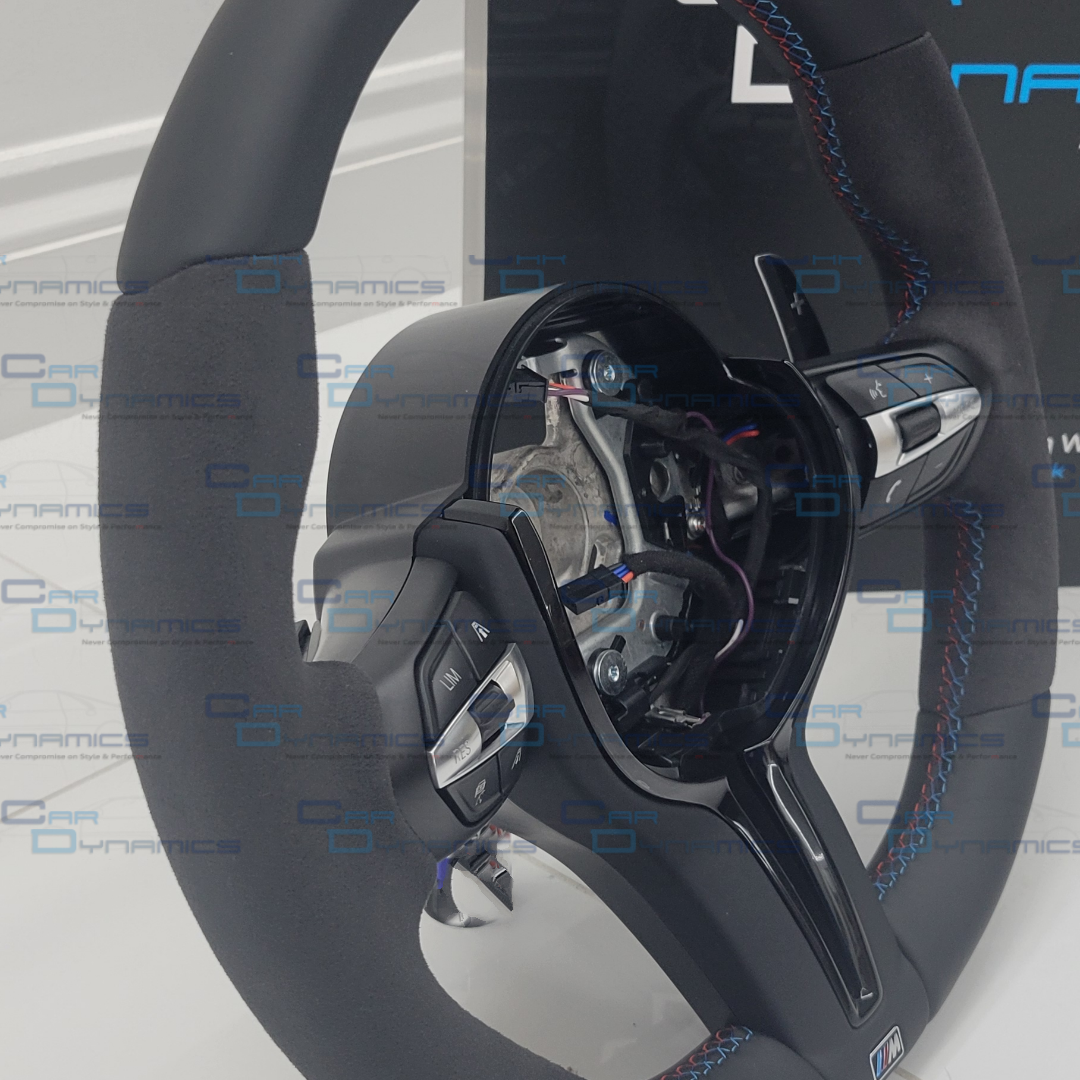 BMW Alcantara & Leather Steering Wheel M-Performance Two Tone Edition